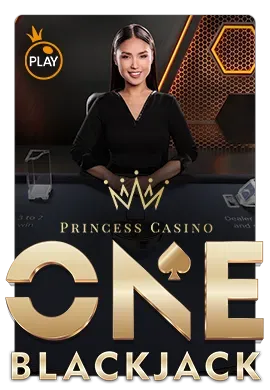 Princess ONE Blackjack – masă live la Princess Casino